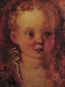 Bimba a mezzo busto
